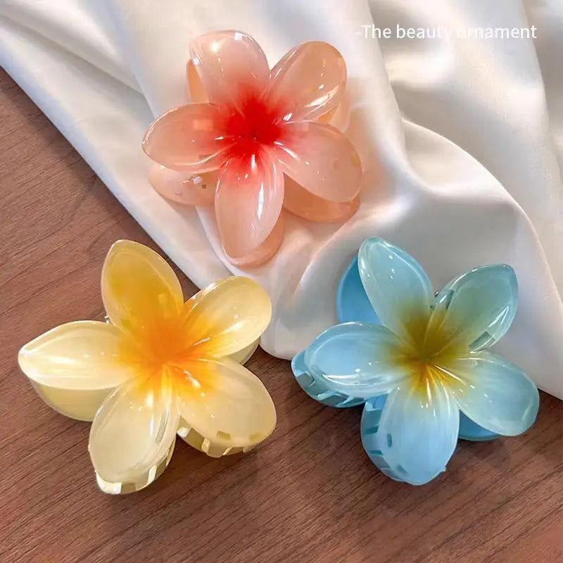 Hawaiian Gradient Hair Claw Clip