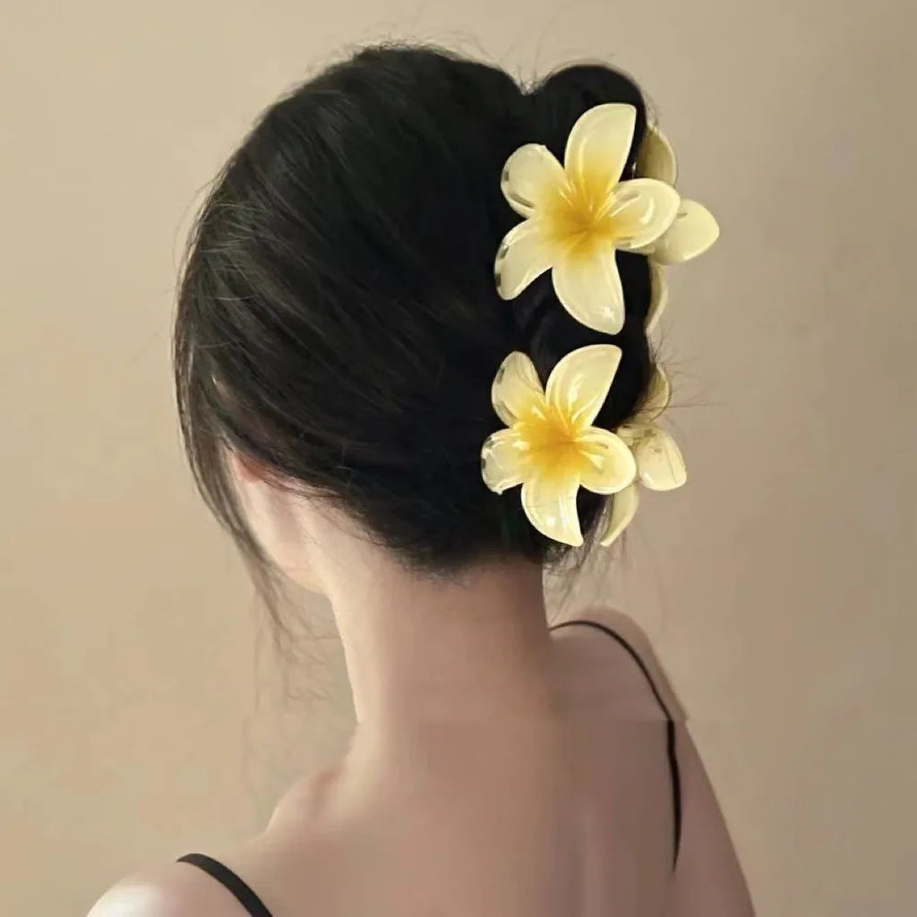 Hawaiian Gradient Hair Claw Clip