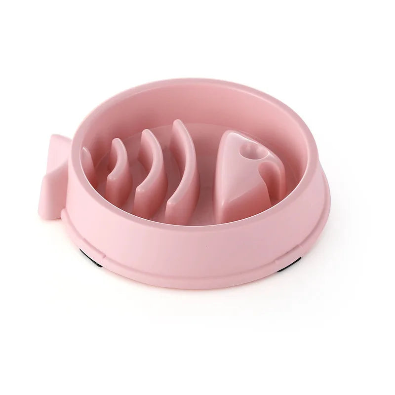 Slow Feeder Dog & Cat Bowl – Anti-Choking, Non-Slip, Healthy Eating Pet Bowl