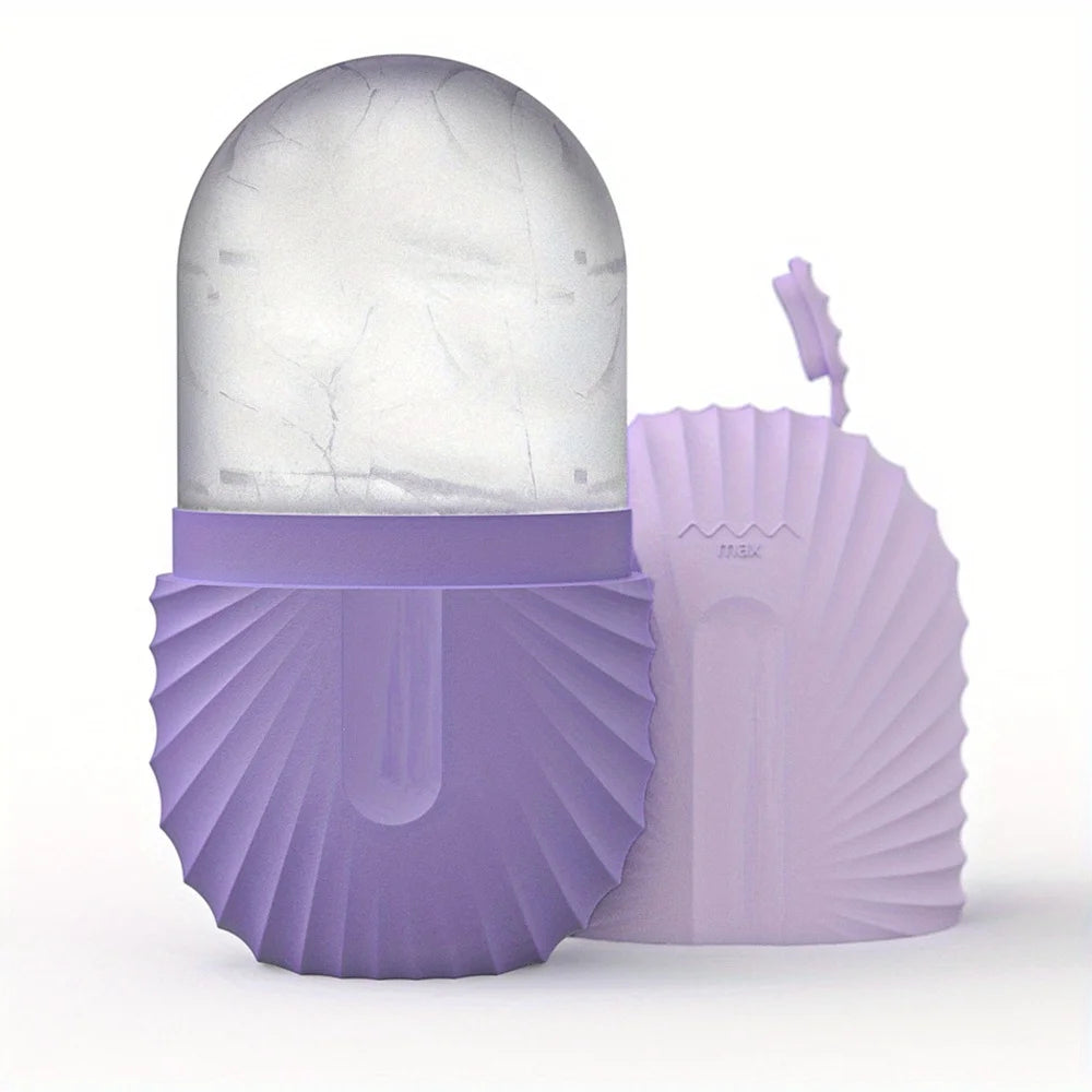 Ice Face Roller & Gua Sha Skincare Set