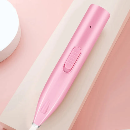 Professional Pet Hair Trimmer with LED Light – Electric Dog & Cat Paw Grooming Clipper