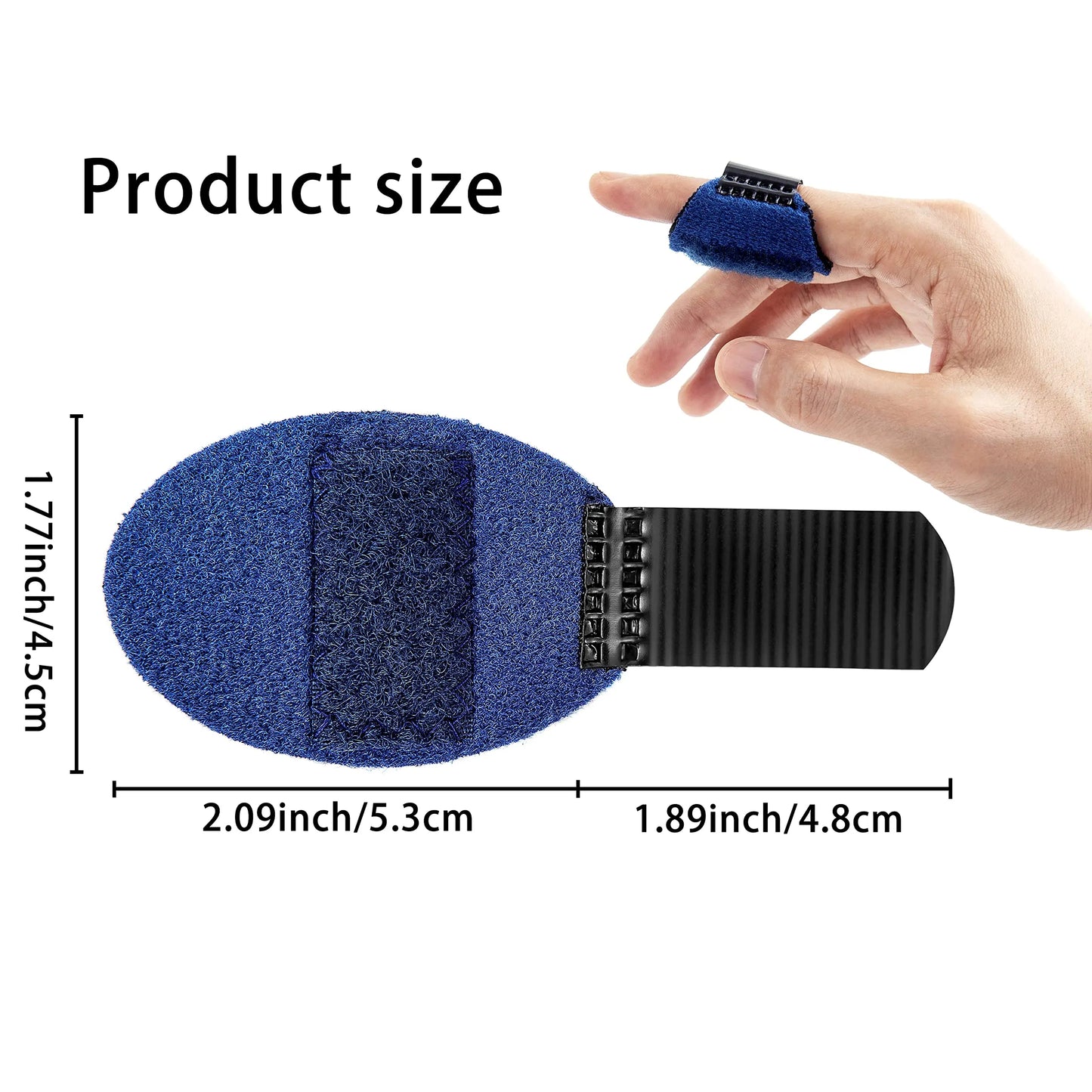 FlexiFit Trigger Finger Splint Adjustable Support For Sprains by Haraps.com