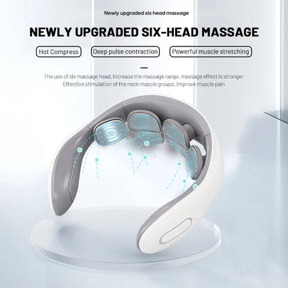 Intelligent Electric Neck Massage Device with Heating