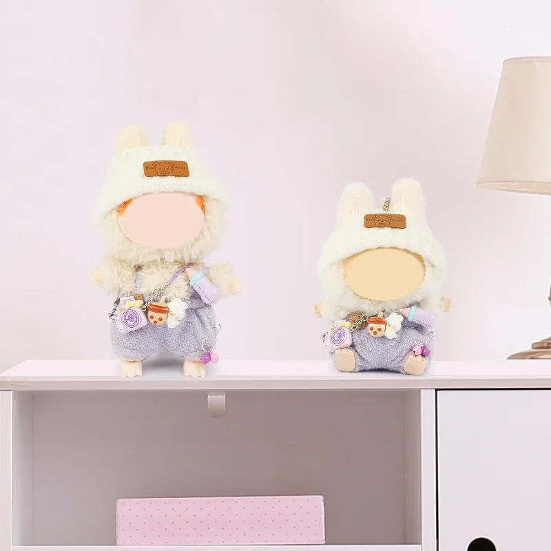 Doll Clothes Outfit Set – For 15cm & 17cm Rabbit Dolls