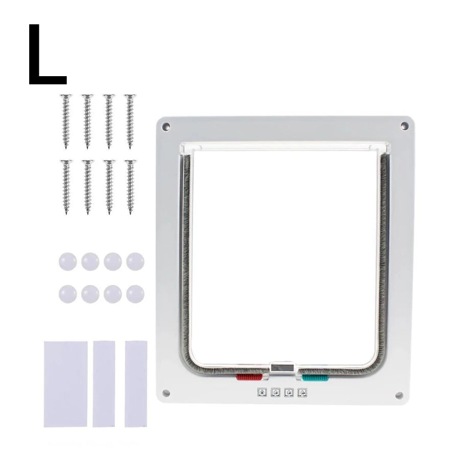4-Way Locking Pet Door