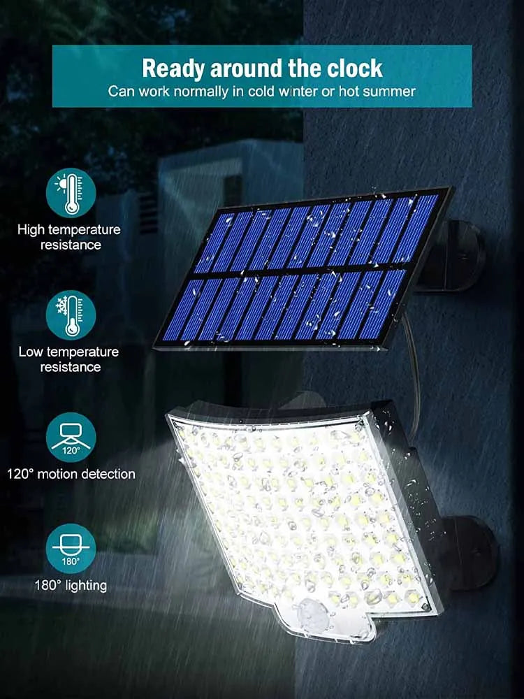 106 LED Solar Outdoor Light