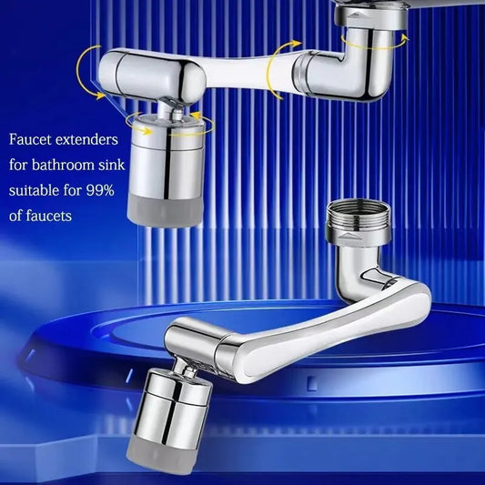 Universal Rotatable Faucet Aerator with Dual Spray Mode