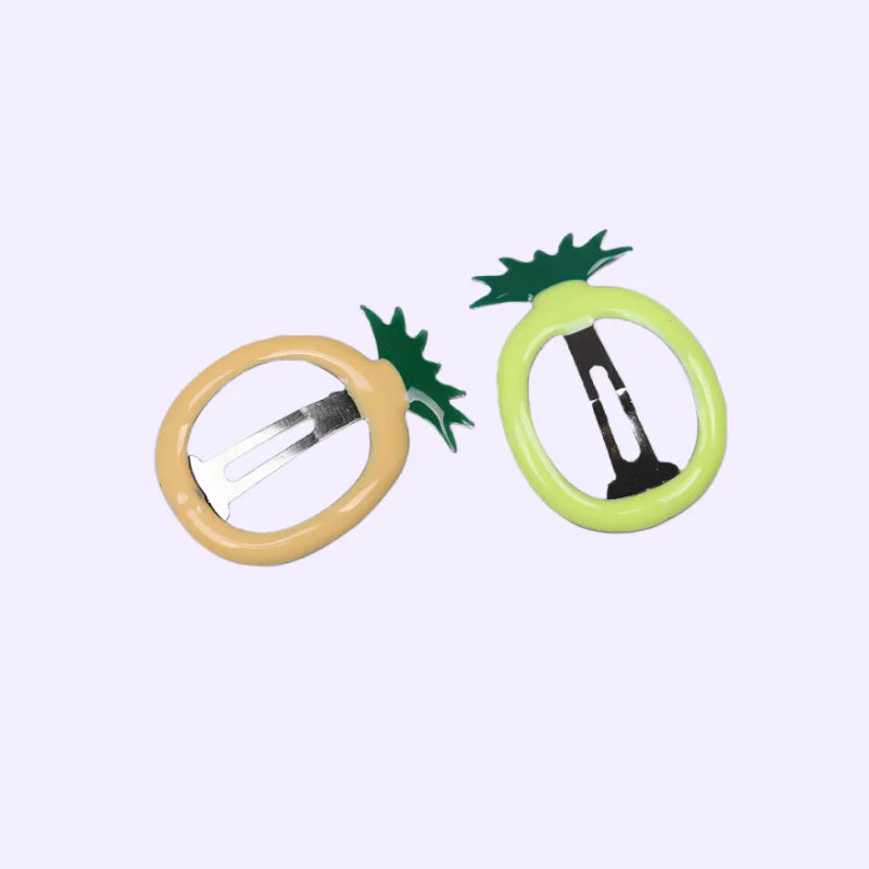 10 Pack Fruit Hair Clips