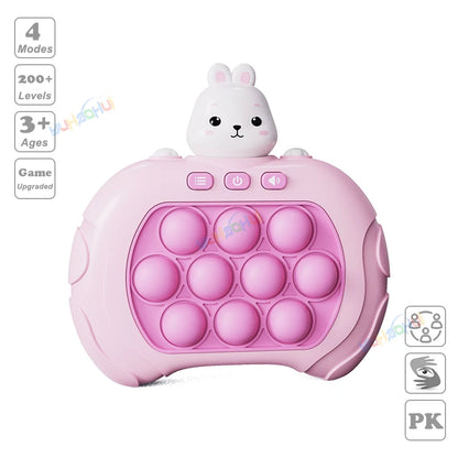 Electronic Pop Push Quick Push Game Console with LED Display