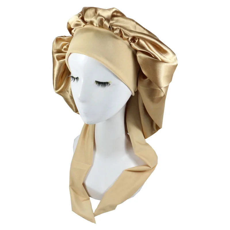 Satin Sleeping Hair Care Bonnet