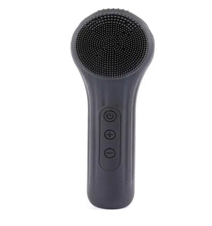 Silicone Electric Facial Cleansing Brush with Heating & Vibration