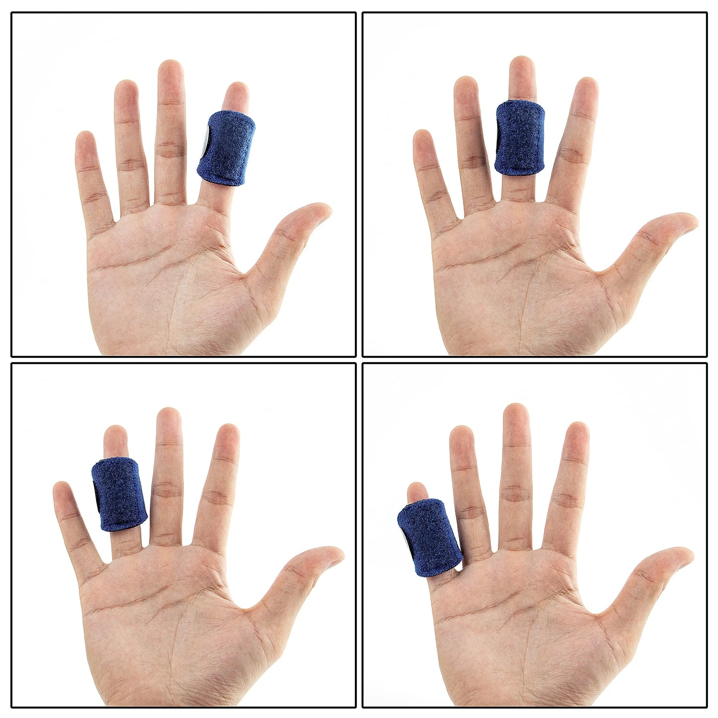 FlexiFit Trigger Finger Splint Adjustable Support For Sprains by Haraps.com