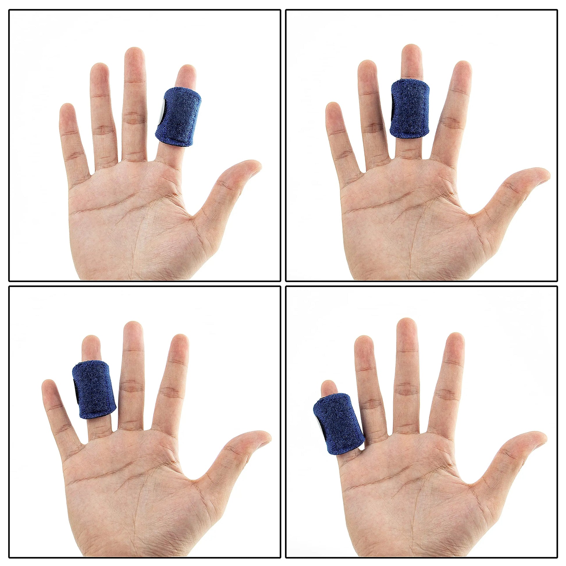 FlexiFit Trigger Finger Splint Adjustable Support For Sprains by Haraps.com