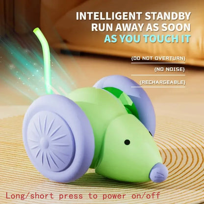 Smart Automatic Cat Toy Ball – USB Rechargeable Interactive