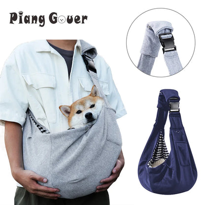 Comfortable Pet Sling Carrier Bag – Portable Dog & Cat Shoulder Bag for Travel
