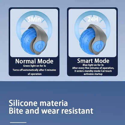 Smart Automatic Cat Toy Ball – USB Rechargeable Interactive