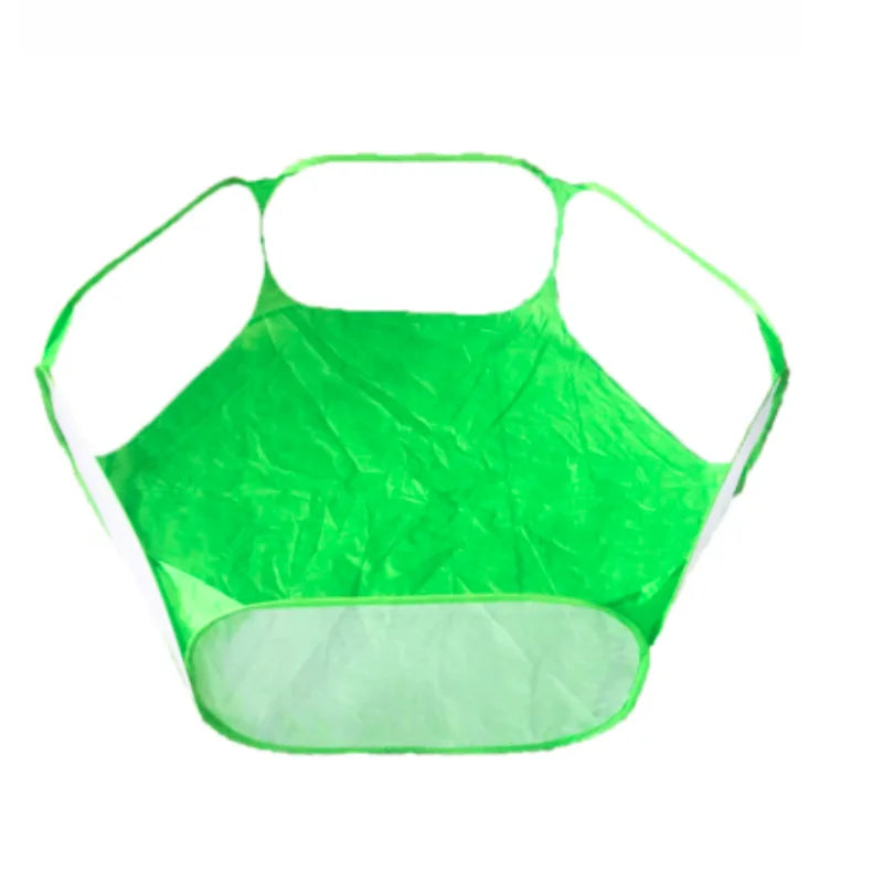 Transparent Portable Pet Cage Tent – Foldable Playpen for Small Pets