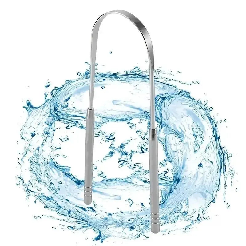 U-Shaped Stainless Steel Tongue Scraper