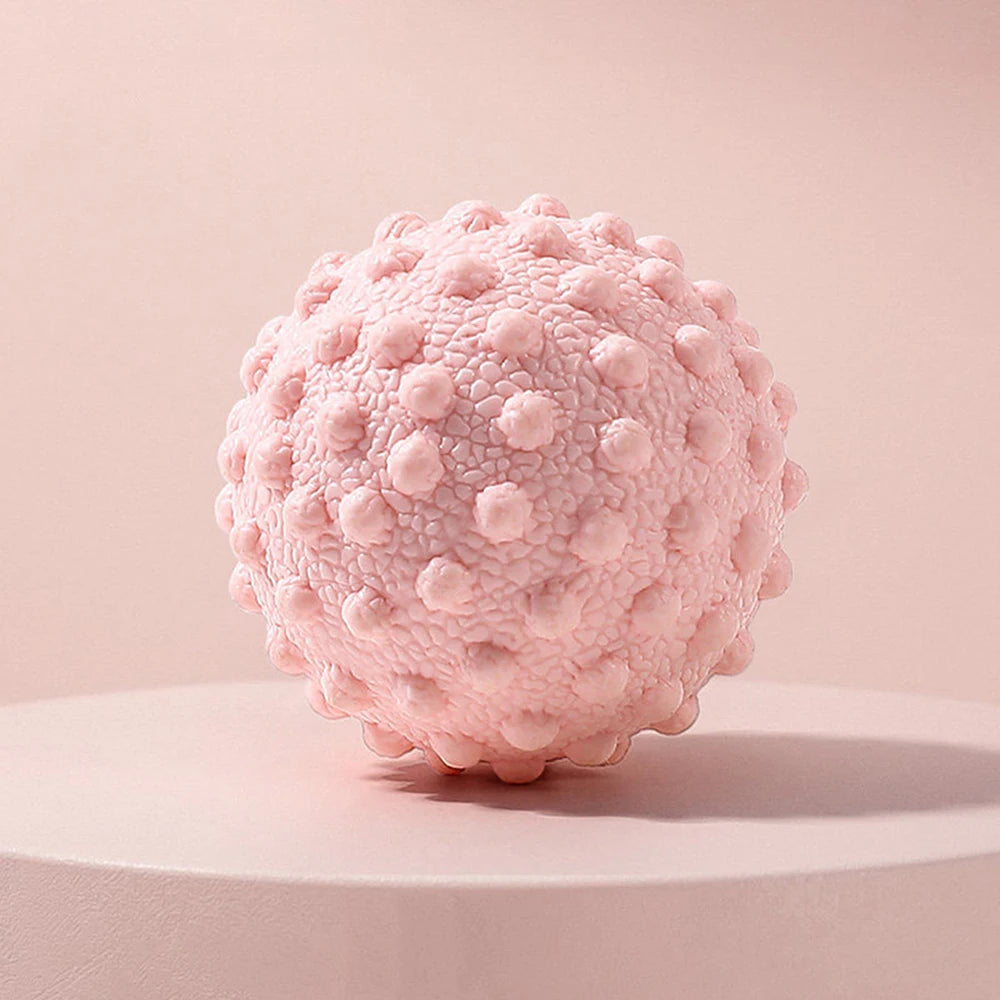 Fascia Ball – Raised Point Massage Ball for Yoga, Posture, Waist, Back & Foot Relief