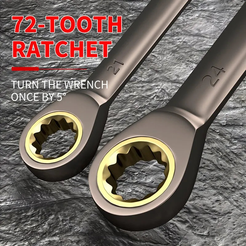 12pcs/6pcs Dual-use Ratchet Head
