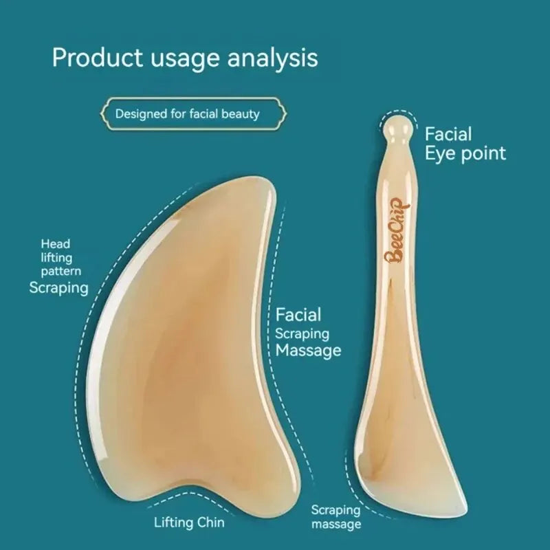 Traditional Chinese Meridian Facial Massage Tool