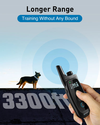 T50 Dogs Training Electric Shock Collar for Pets (3300ft Range)