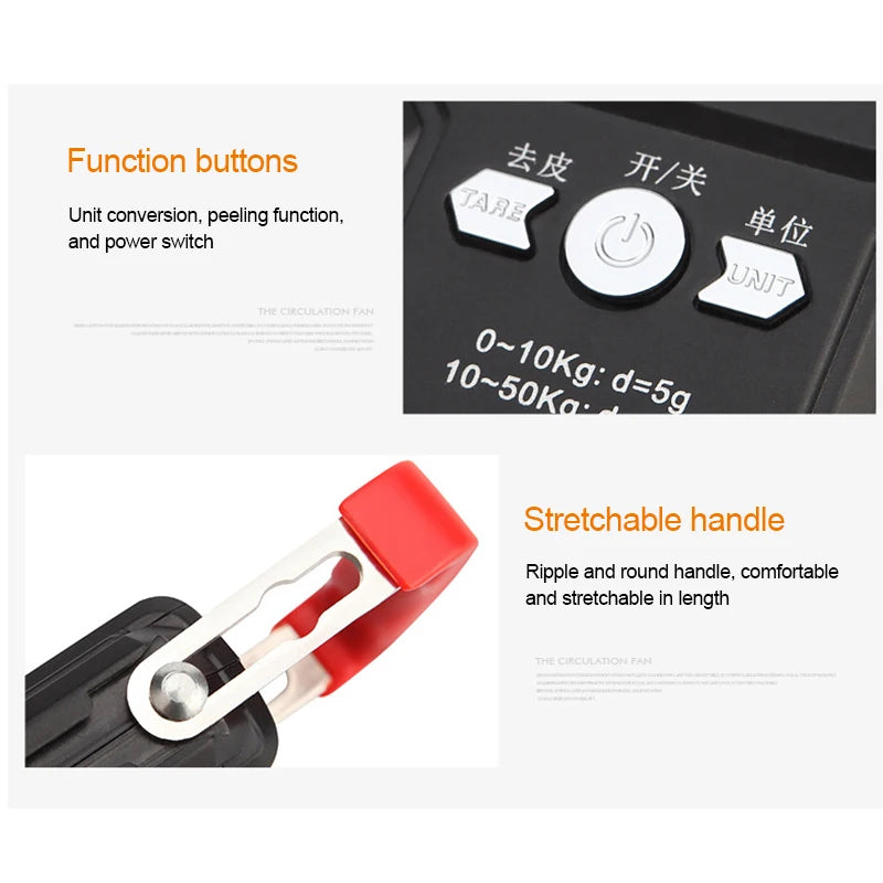 Portable Hanging Hook Scale