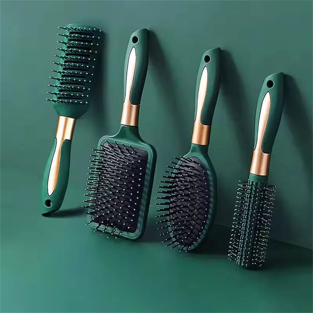 Hair Massage Air Cushion Comb – Anti-Static Detangling Hairbrush for Scalp Massage, Salon & Home Styling