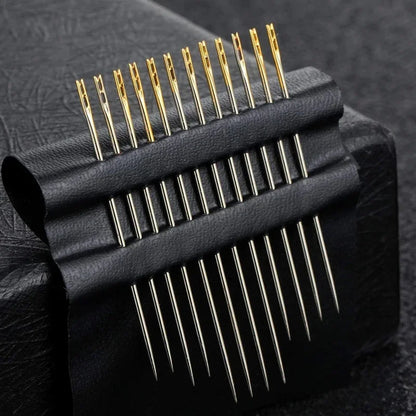 12Pcs Side Hole Blind Sewing Needles