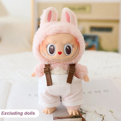 Mini Doll Clothes & Accessories Set – For 17cm Labubu Idol Dolls