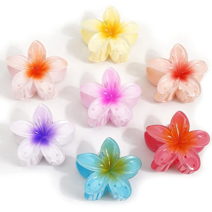 Hawaiian Gradient Hair Claw Clip
