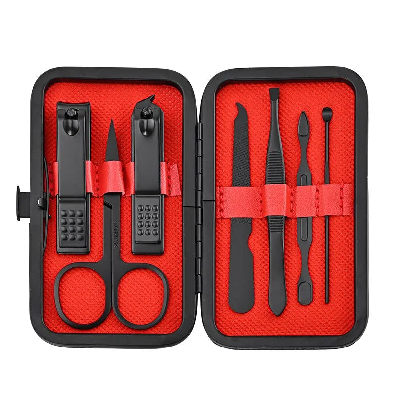 7-Piece Home Nail Clipper Set for Manicure and Grooming