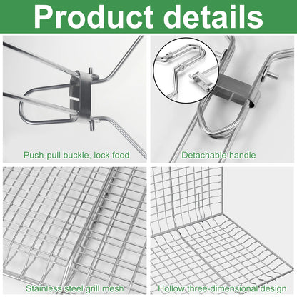 Fish Grilling Basket Large Capacity