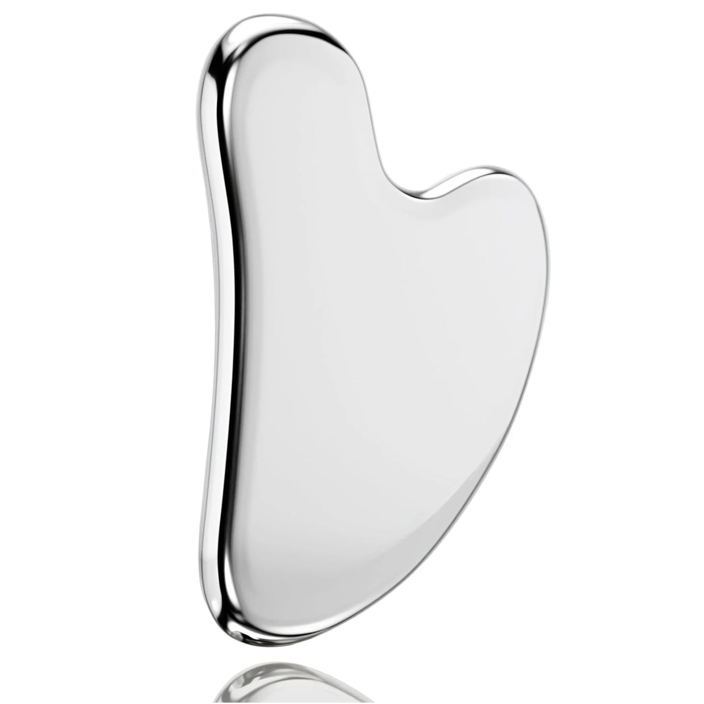 LumiStone 304 Stainless Steel Gua Sha For Puffiness by Haraps.com