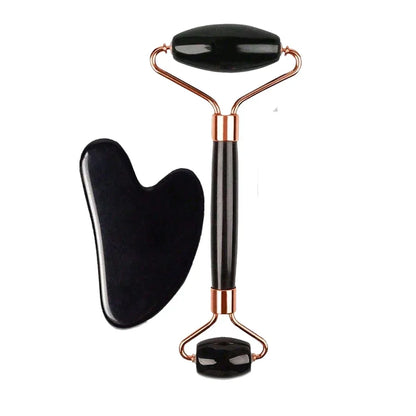 GlowIce Ice Face Roller Set Stainless Steel Lifting Tool by Haraps.com