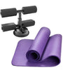 Pedal belly rolling device black + yoga mat