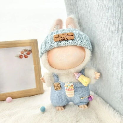 Doll Clothes Outfit Set – For 15cm & 17cm Rabbit Dolls