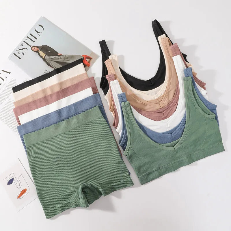 Seamless Bra Set For Women