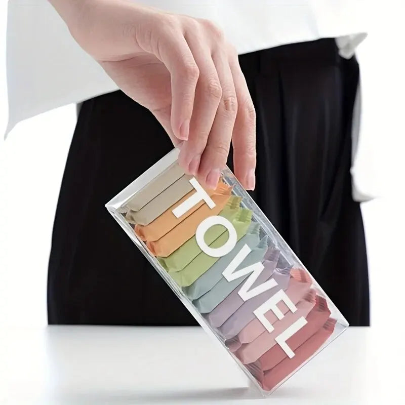14-Pack Portable Compressed Face Towels