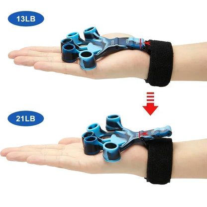 Training & Exercise 6 Resistance Finger Hand Grip