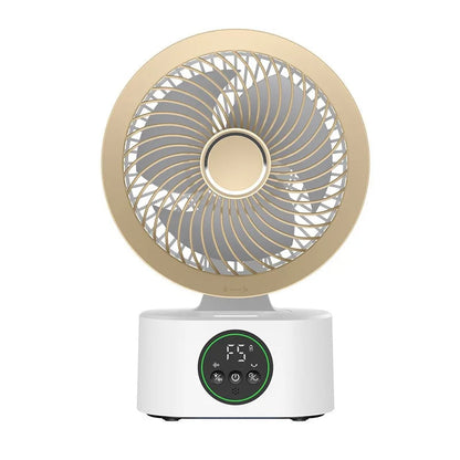 Portable Wall Hanging USB Fan With Remote Control And Nightlight Smart Voice Activated Folding Air Cooler For Home