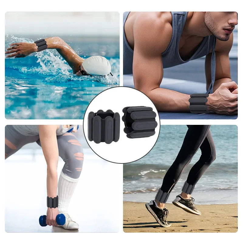 Adjustable Wrist Weight for Men and Women, for Home Gym Exercise, Walking, Running, Travel, Pilates, yoga, Sports, Bar, Strength by Haraps.com