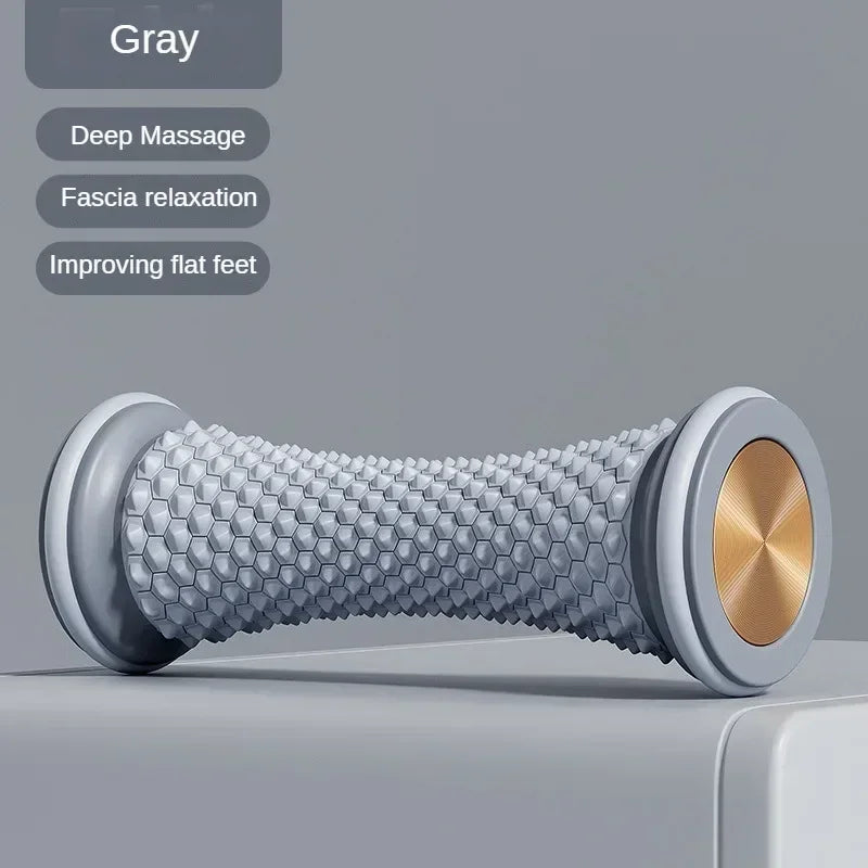 Foot Massager Roller – Yoga Massage Ball for Plantar Fascia & Muscle Relaxation, Manual Plastic Foot Massage Tool