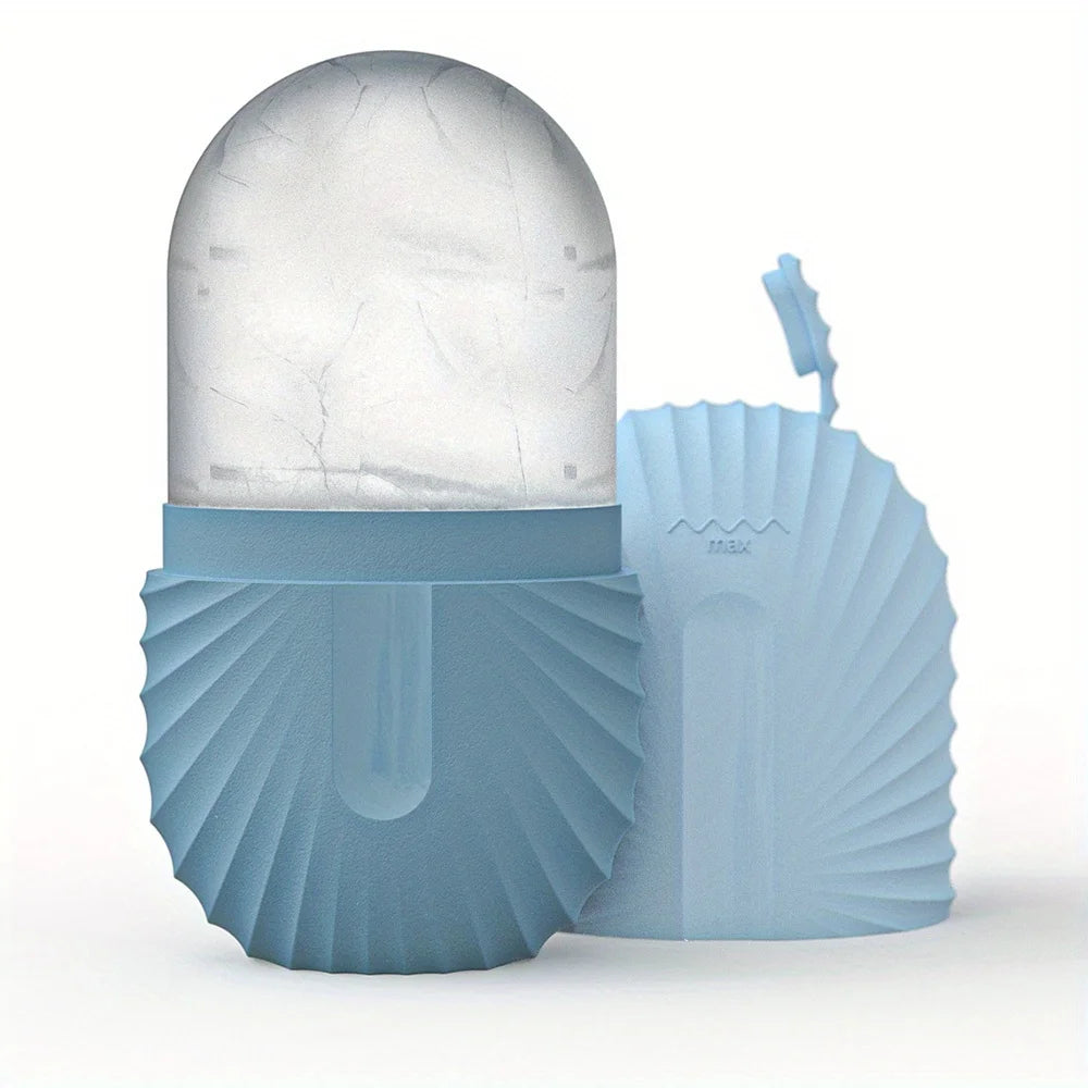 Ice Face Roller & Gua Sha Skincare Set