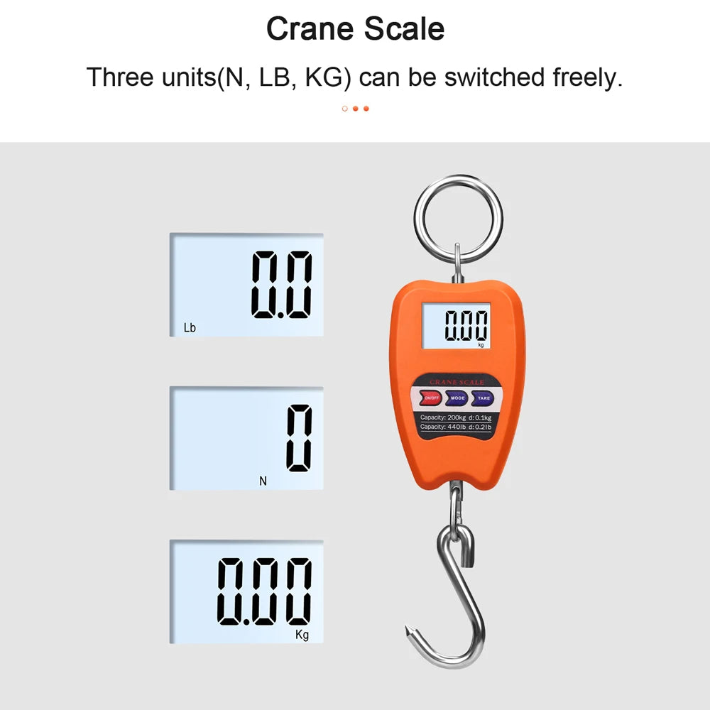 Portable Electronic Luggage Scale