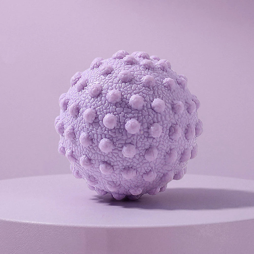 Fascia Ball – Raised Point Massage Ball for Yoga, Posture, Waist, Back & Foot Relief