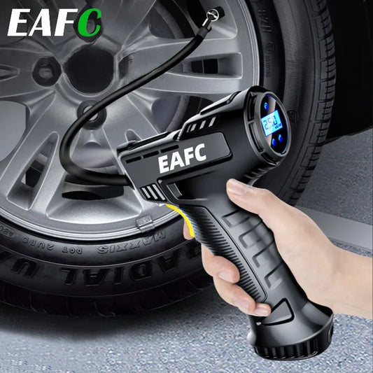 120W Handheld Air Compressor Wireless/Wired Inflatable Pump