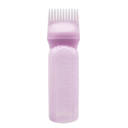 Hair Dye & Oil Applicator Bottle with Comb