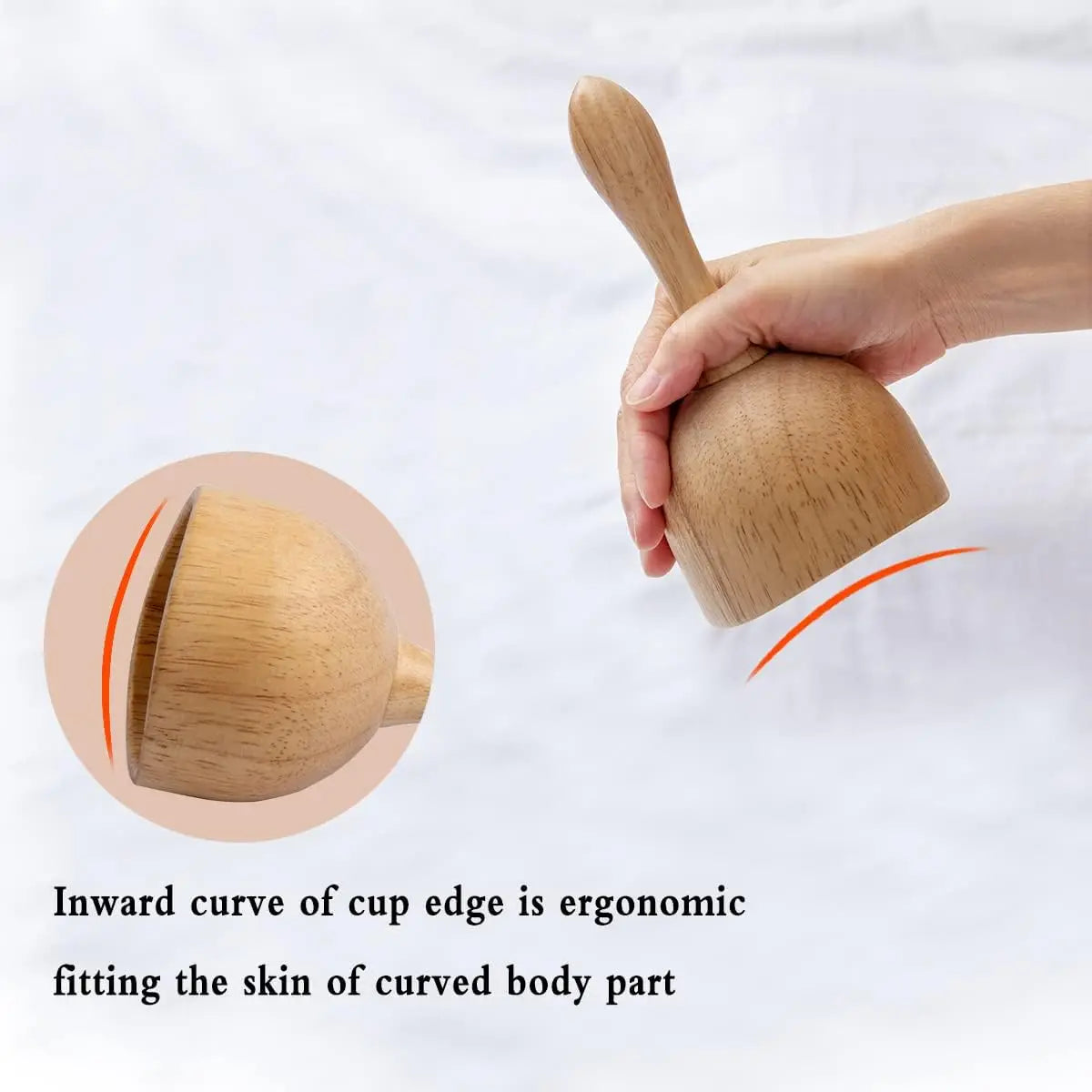 ZenWood Wooden Massage Tool Set For Back Legs And Neck by Haraps.com