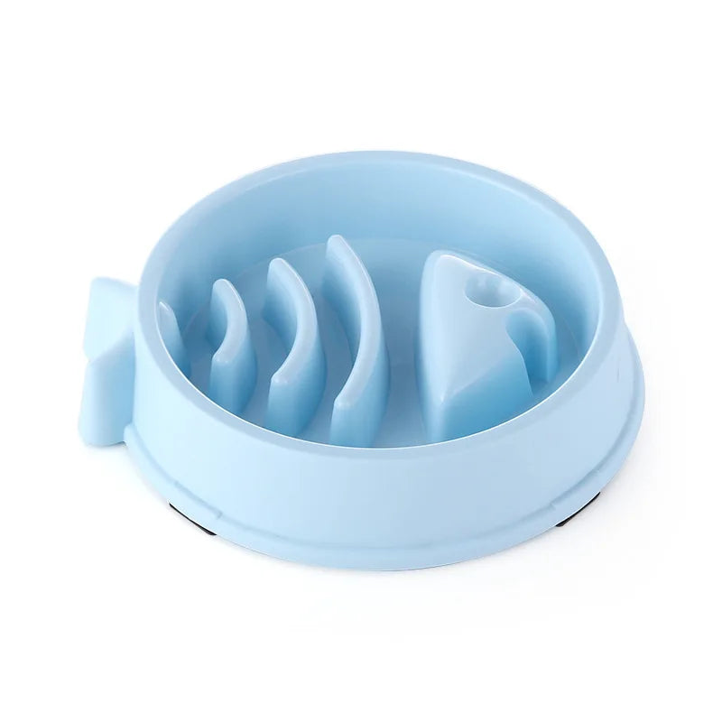 Slow Feeder Dog & Cat Bowl – Anti-Choking, Non-Slip, Healthy Eating Pet Bowl